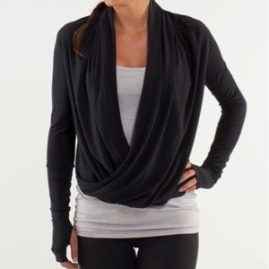 Lululemon Iconic Wrap In Black, Size 8